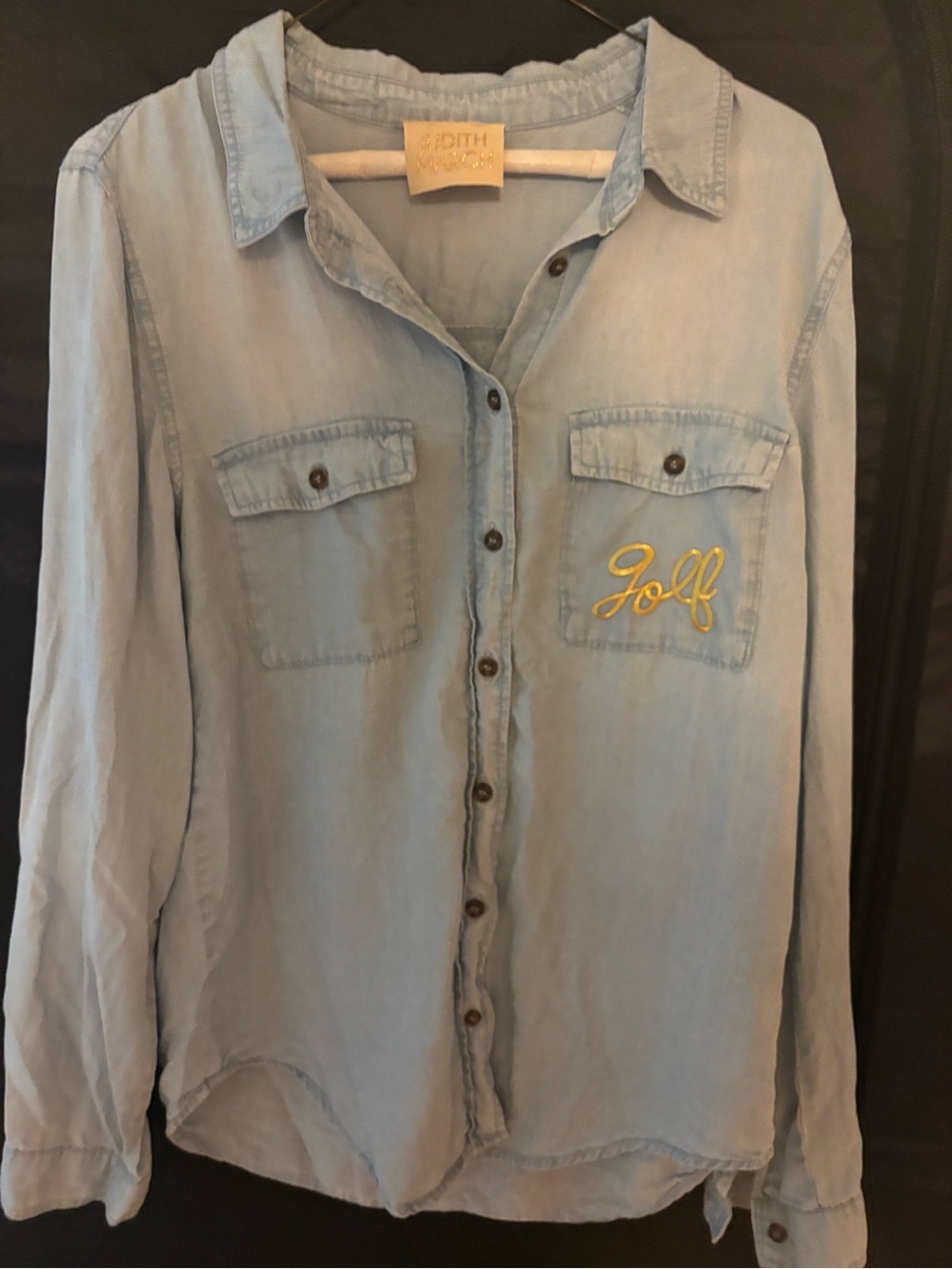 Judith March "Golf" Tencel Button Up Shirt